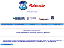 Tablet Screenshot of aplpotencia.com